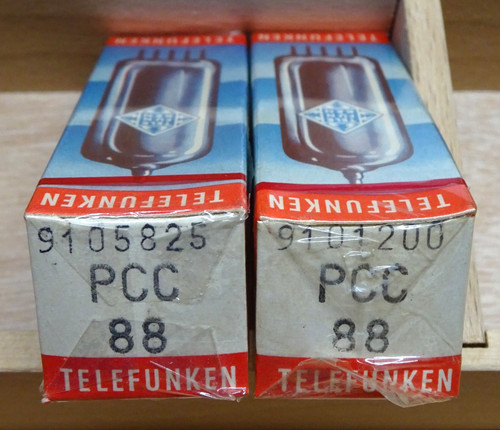 Telefunken pcc88 sealed - 2x:,