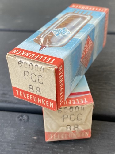 Telefunken pcc88 röhre nos - telefunken,